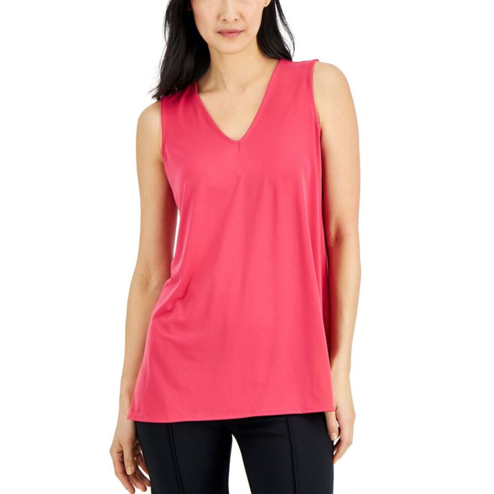 Alfani Womens V Neck Tunic